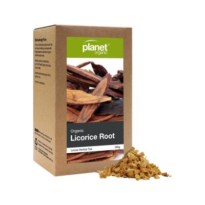 Planet Organic Organic Herbal Tea Licorice Root Loose Leaf 100g